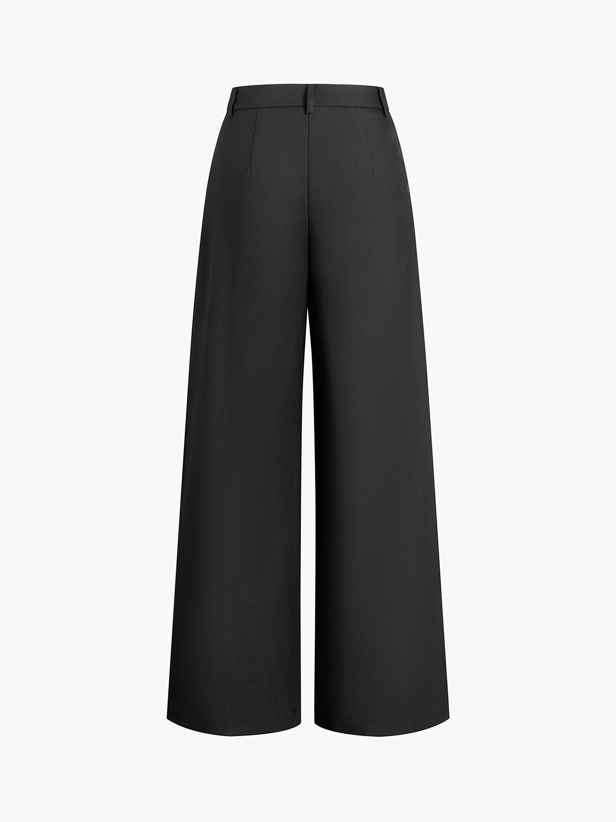 Elegante Hose mit Weitem Bein Ohne Gürtel