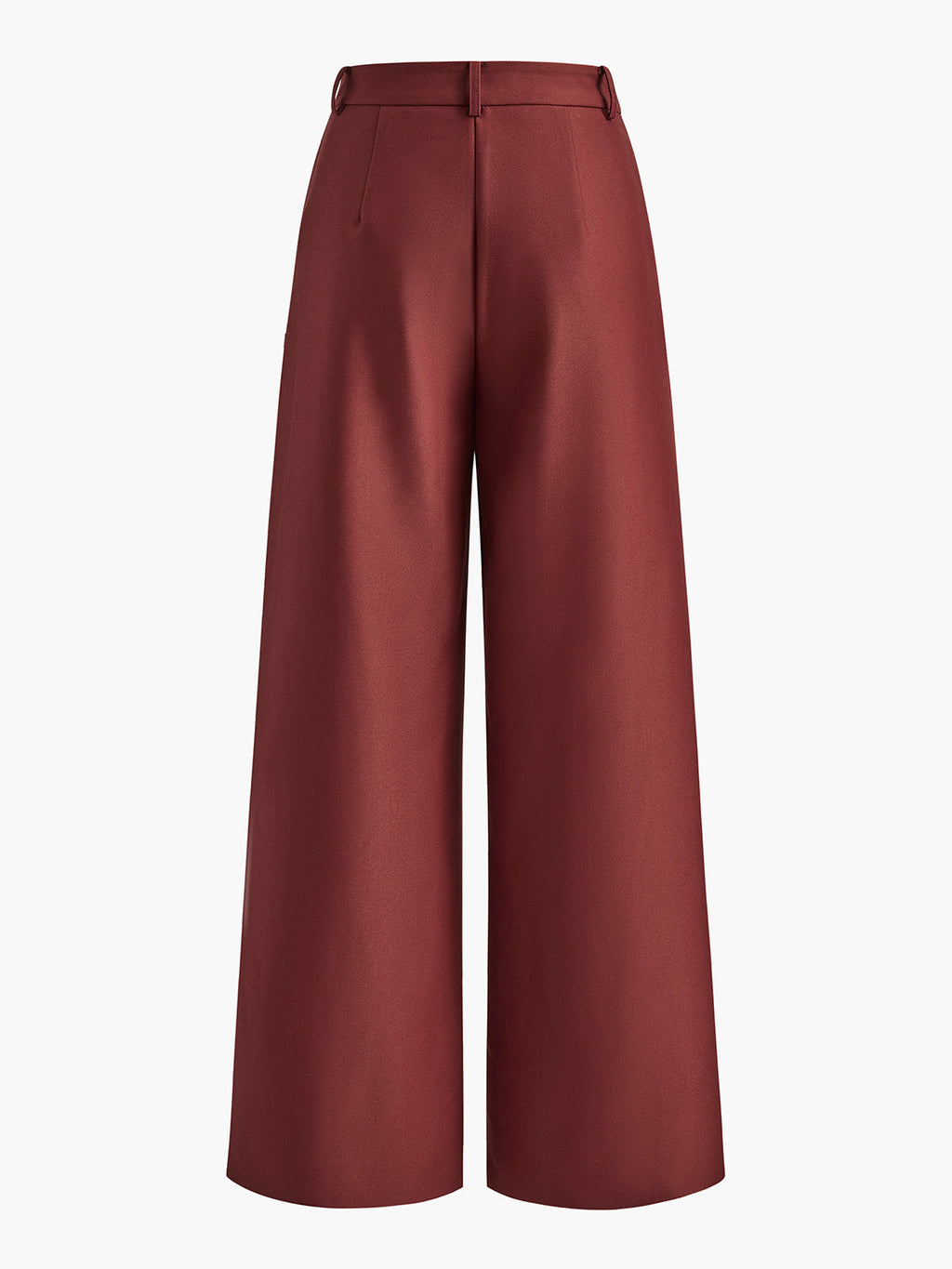 Elegante Hose mit Weitem Bein Ohne Gürtel