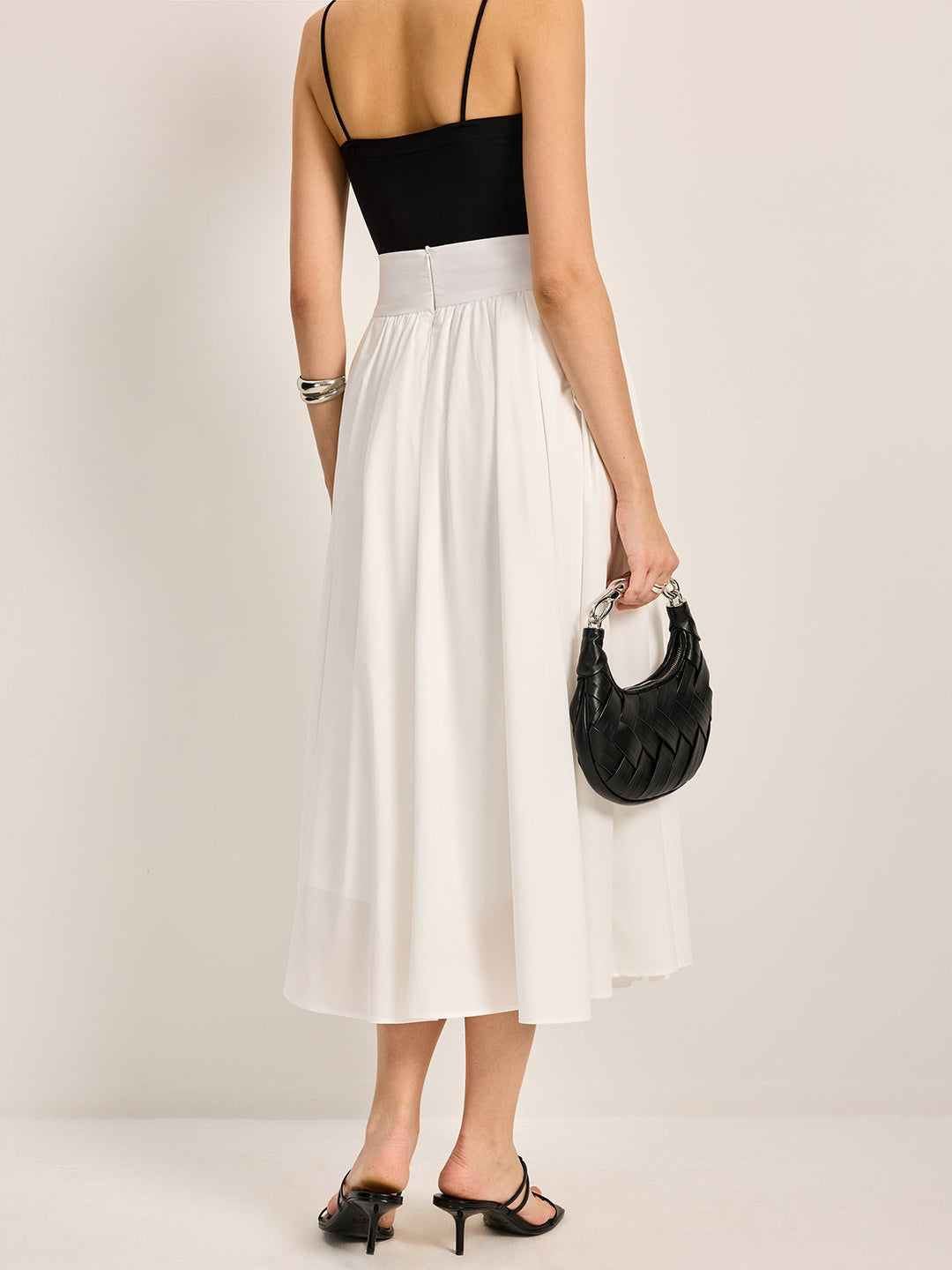 Eleganter A-Linien Plissee Rock