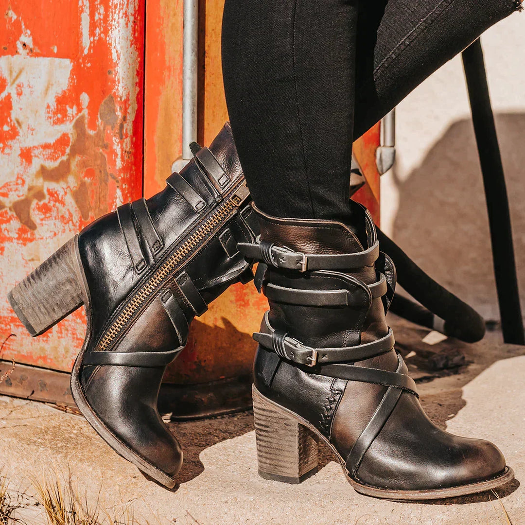 Damen Retro Stiefel