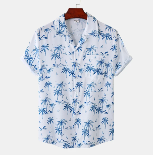 Hawaii Surf Floral Hemd für Herren