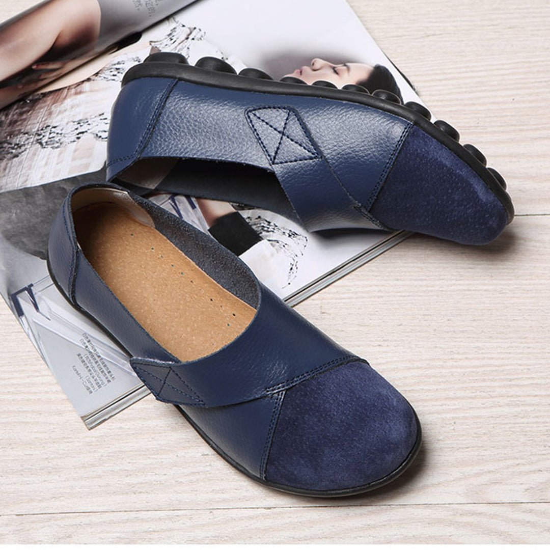 Bequeme loafer aus leder