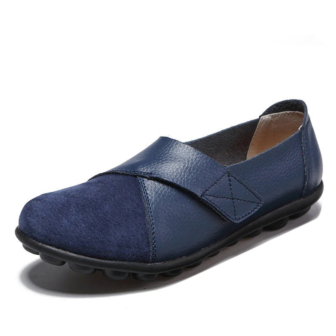 Bequeme loafer aus leder