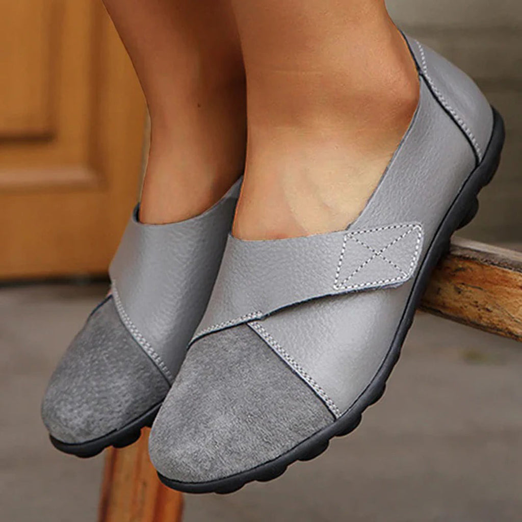 Bequeme loafer aus leder