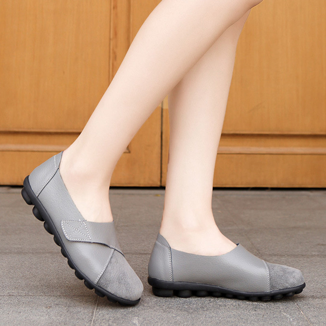 Bequeme loafer aus leder