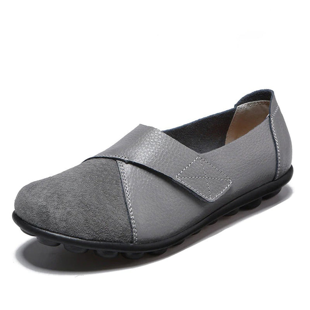 Bequeme loafer aus leder