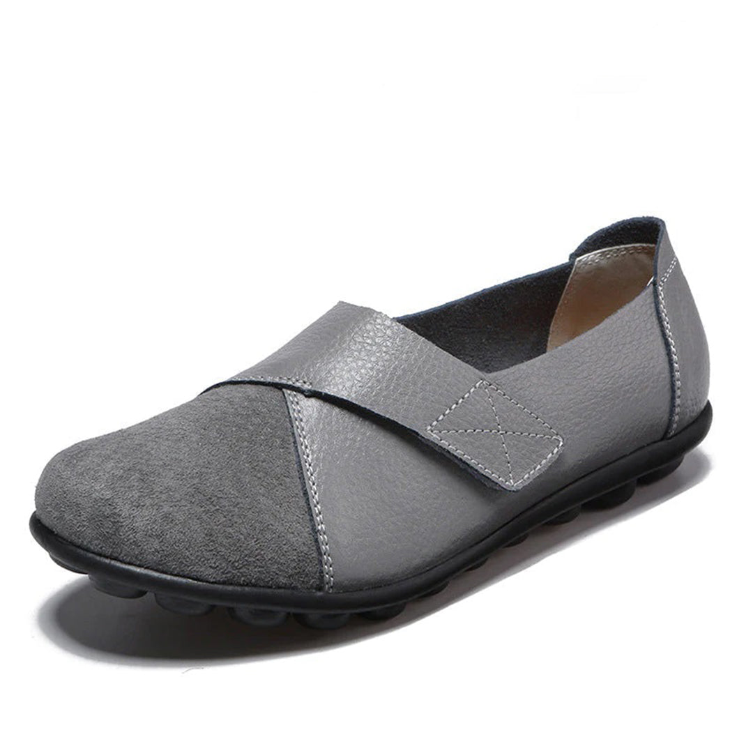 Bequeme loafer aus leder