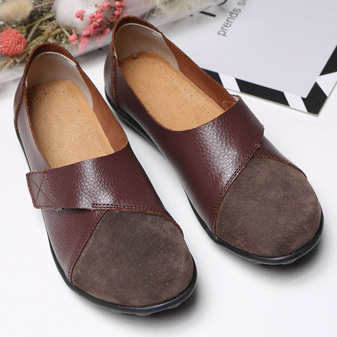 Bequeme loafer aus leder