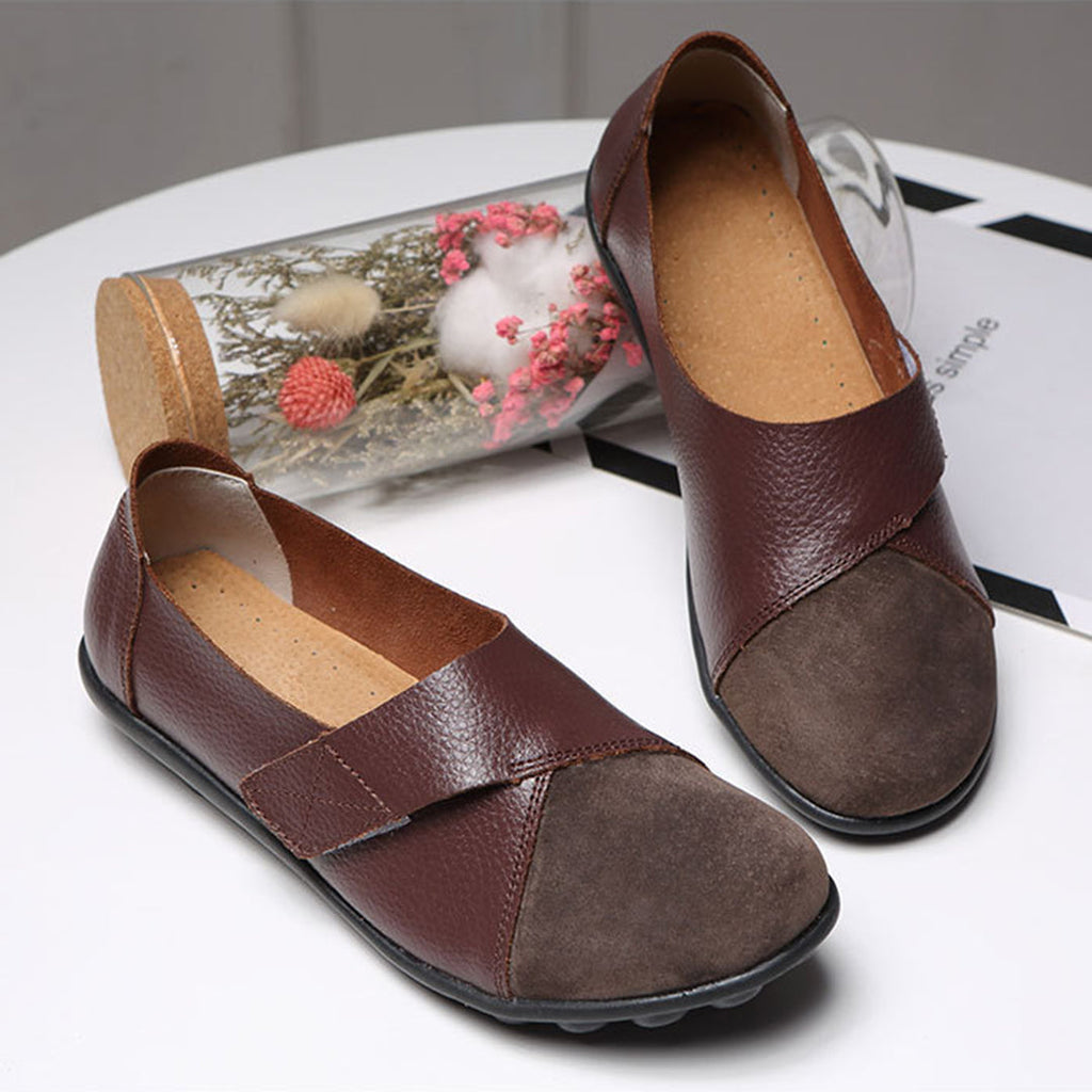 Bequeme loafer aus leder