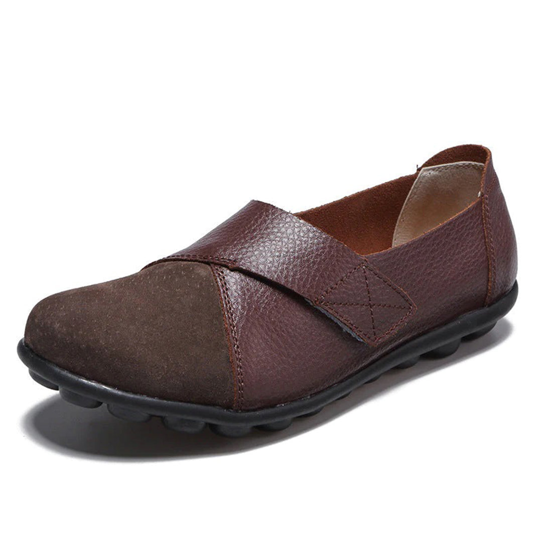 Bequeme loafer aus leder