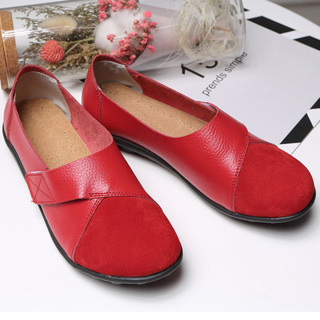 Bequeme loafer aus leder
