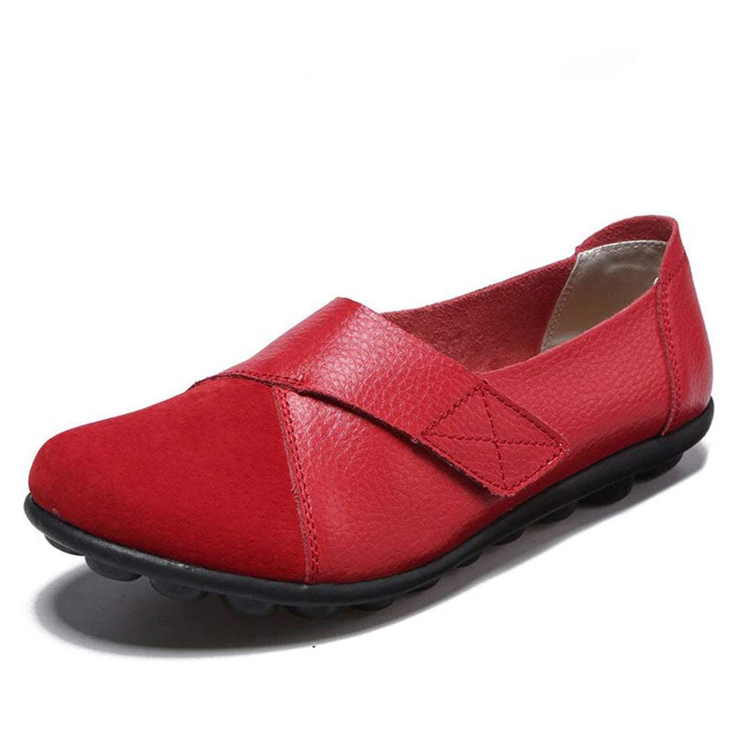 Bequeme loafer aus leder