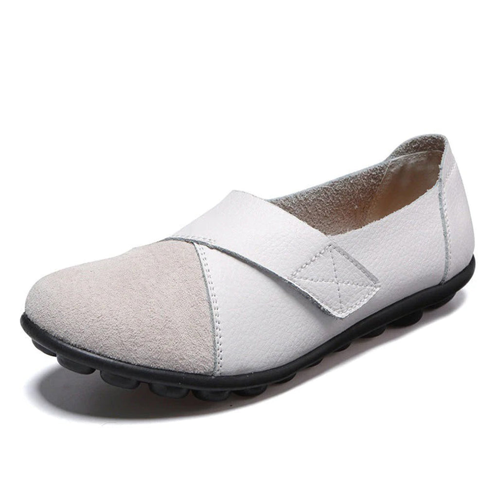 Bequeme loafer aus leder