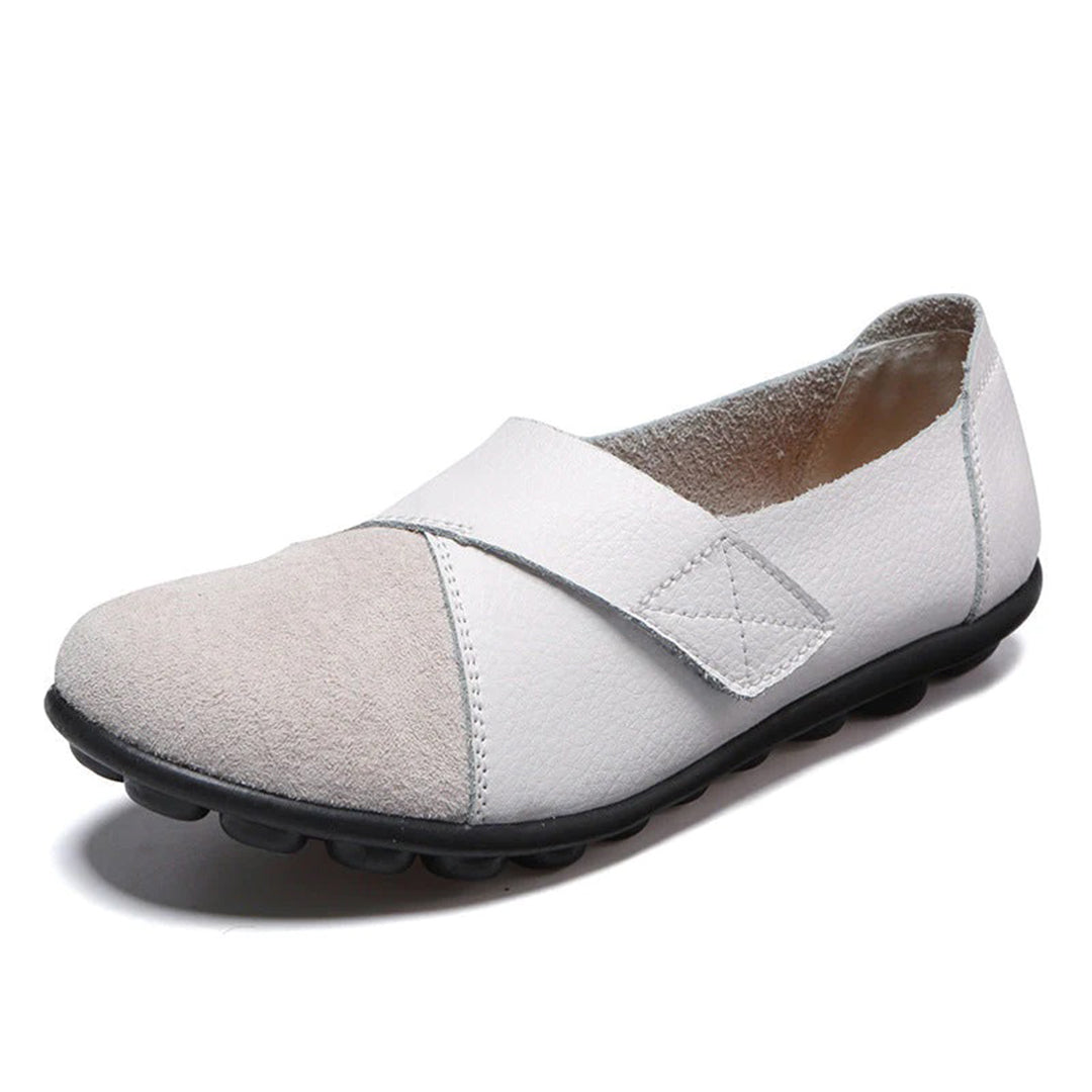 Bequeme loafer aus leder