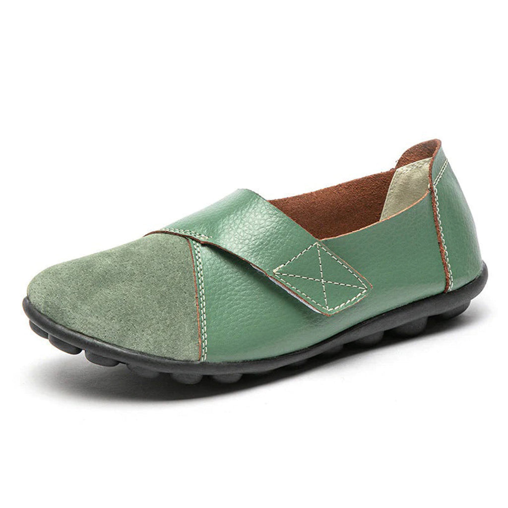 Bequeme loafer aus leder