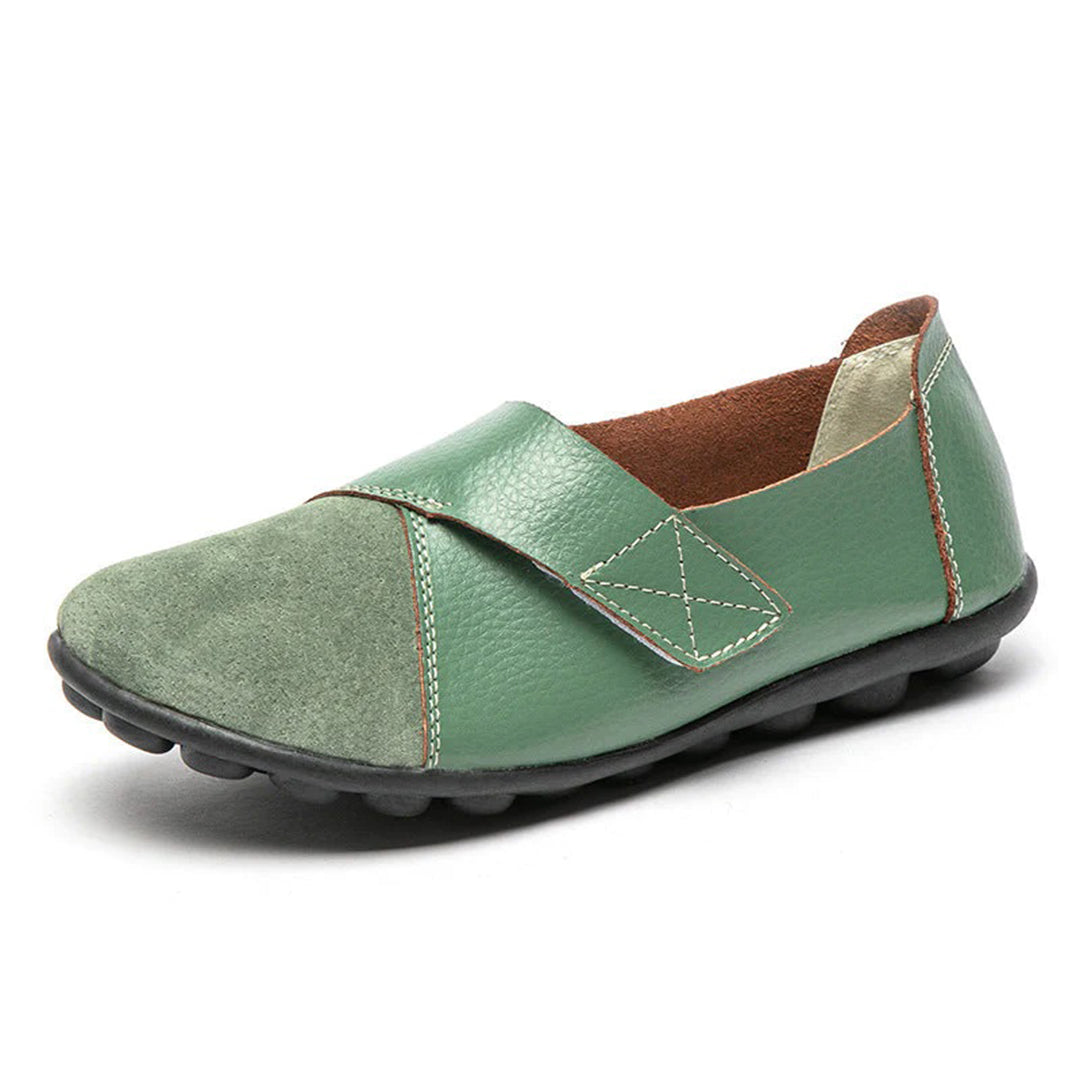 Bequeme loafer aus leder