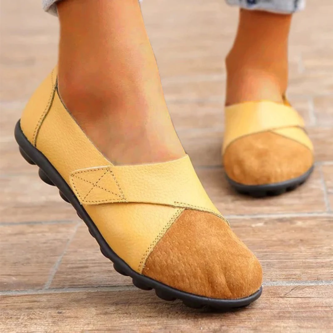 Bequeme loafer aus leder