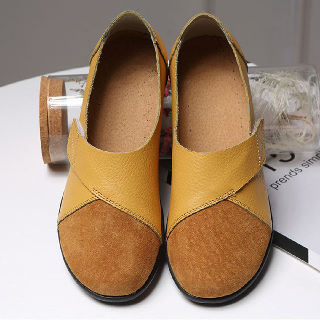 Bequeme loafer aus leder