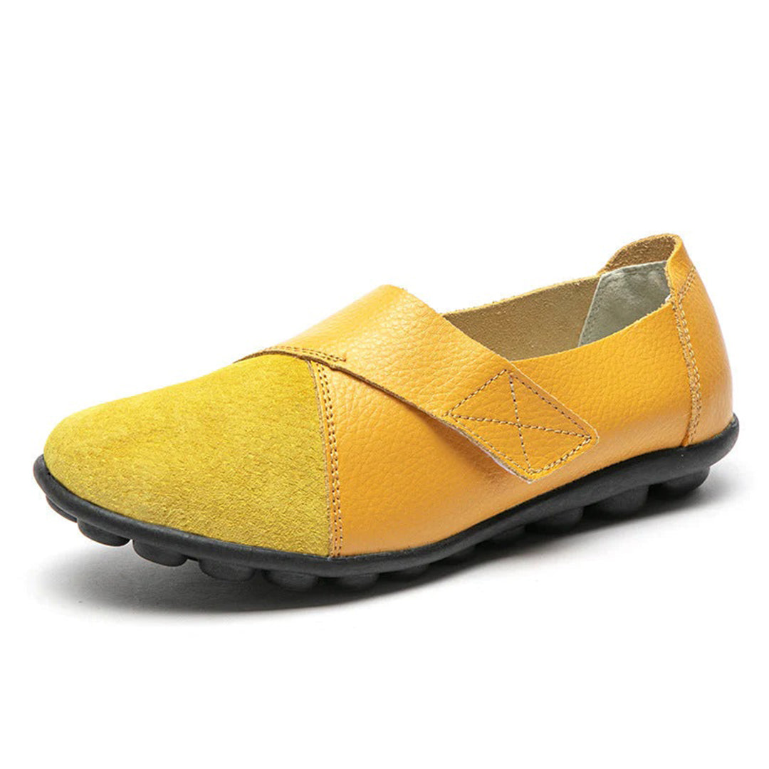 Bequeme loafer aus leder