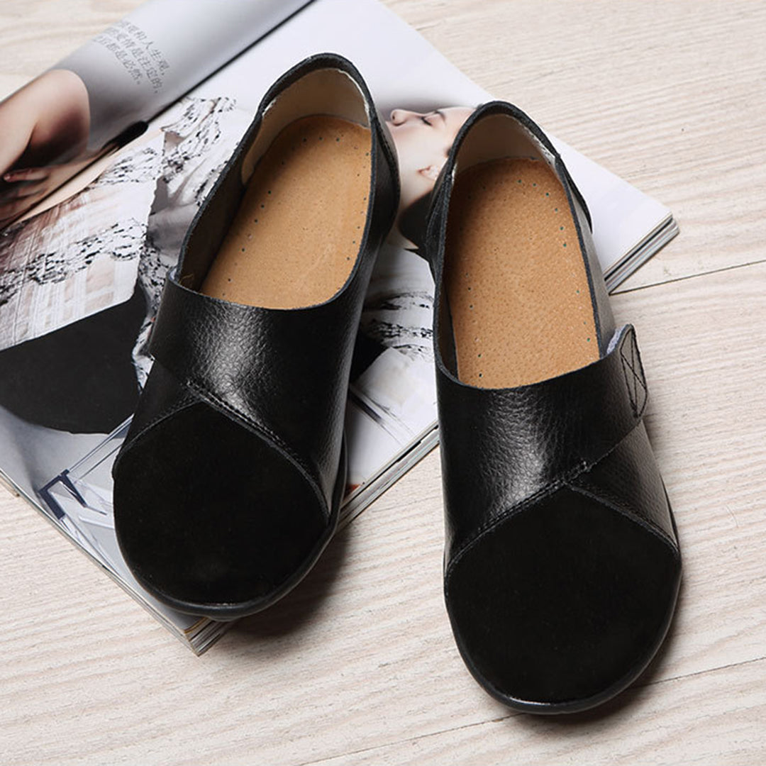 Bequeme loafer aus leder