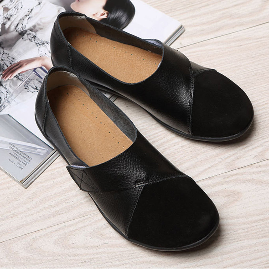 Bequeme loafer aus leder