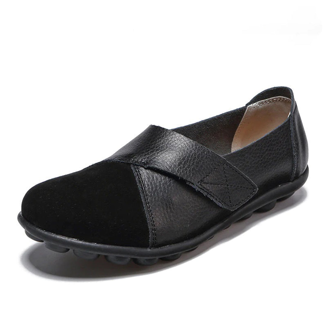 Bequeme loafer aus leder