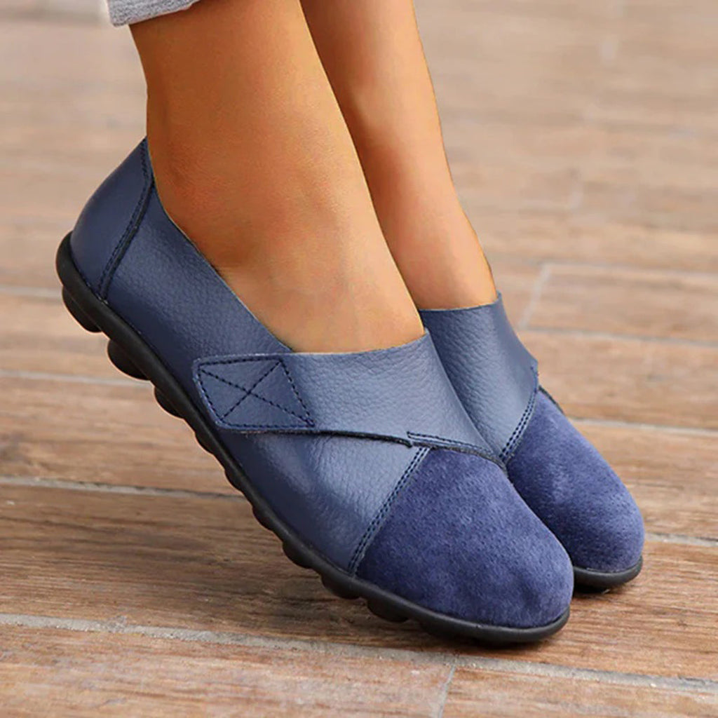 Bequeme loafer aus leder
