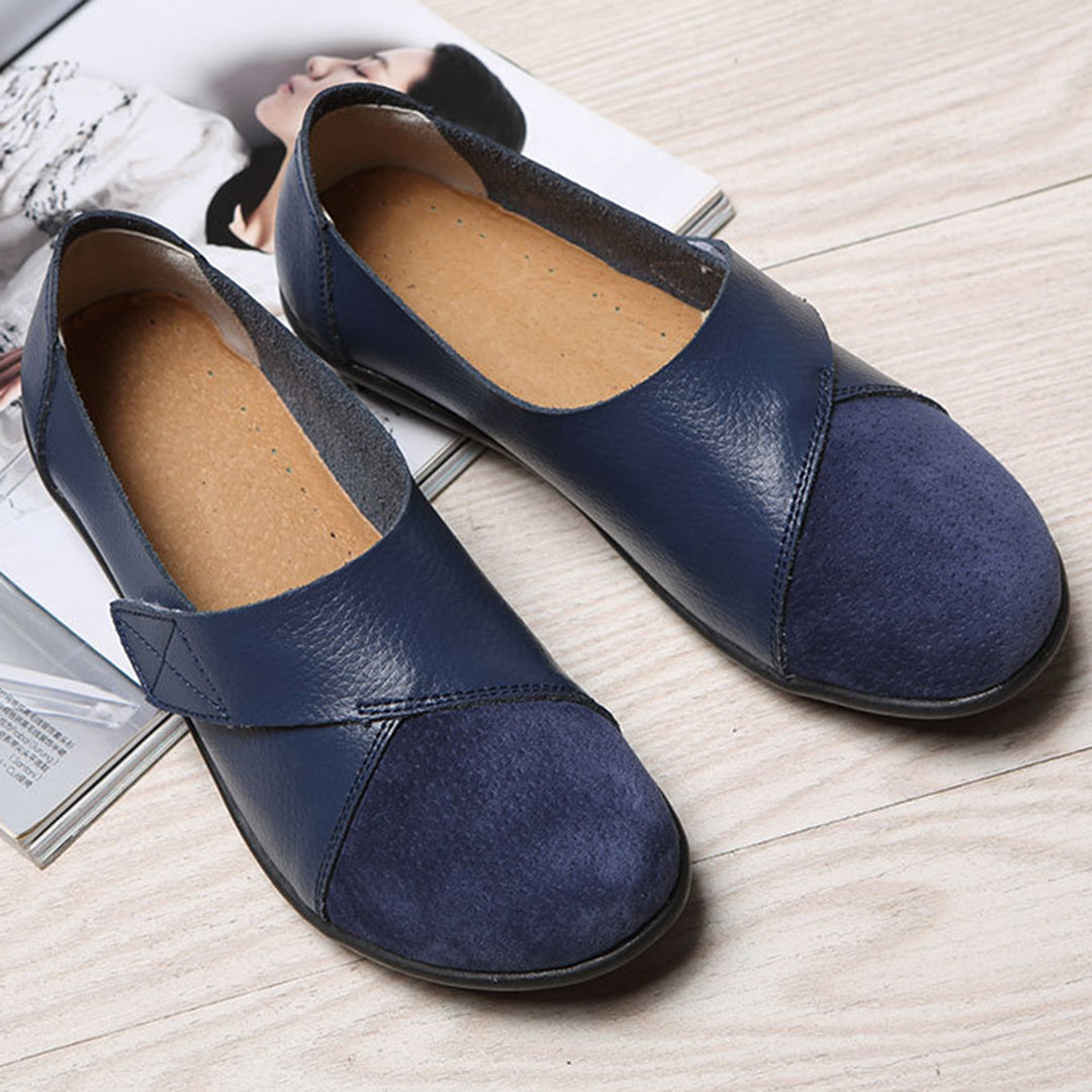 Bequeme loafer aus leder