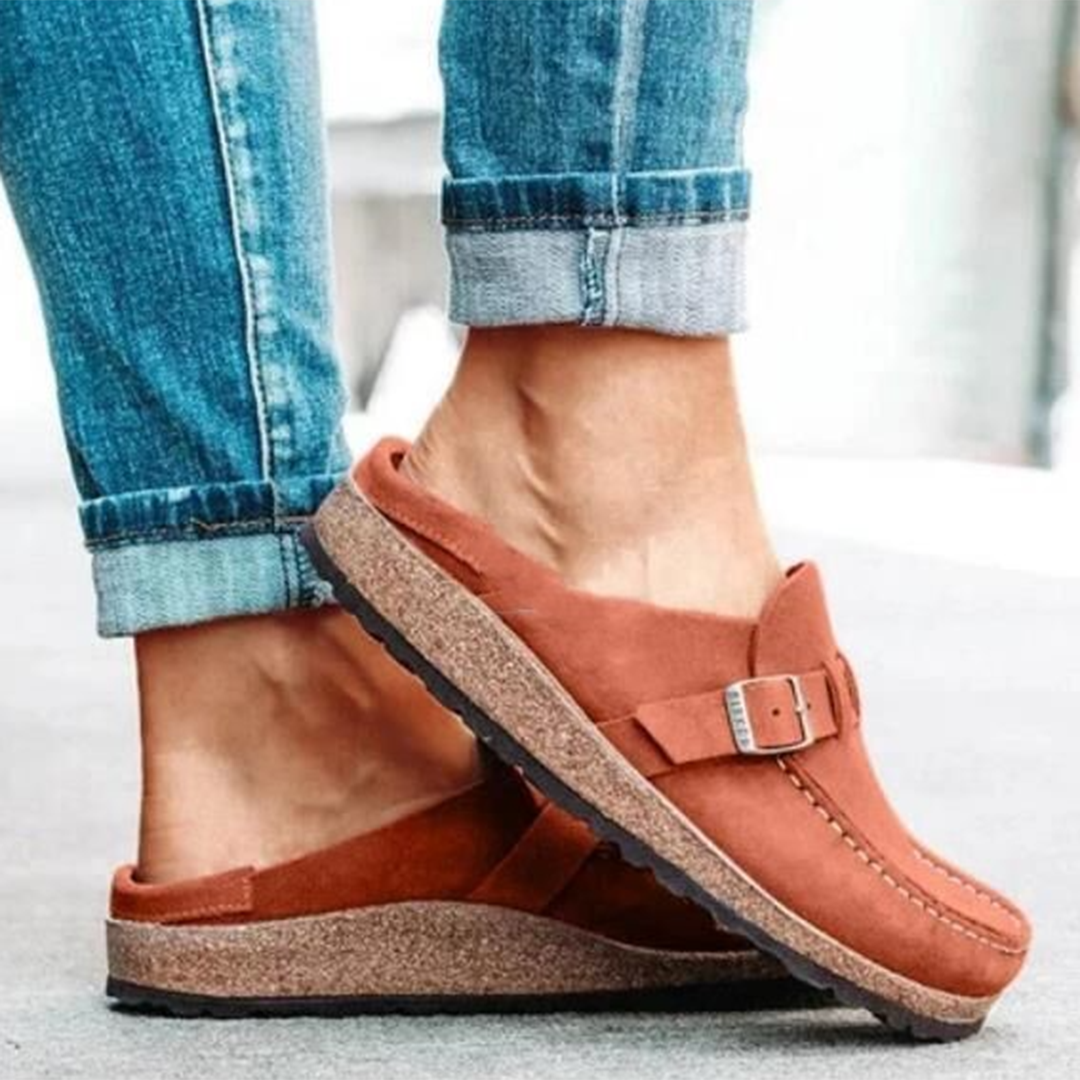 Lässige schlupfschuhe