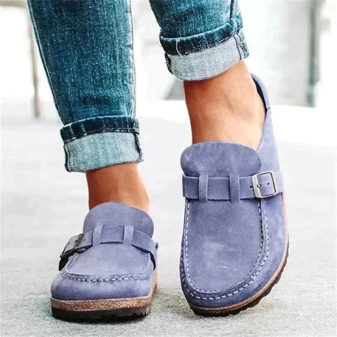 Lässige schlupfschuhe