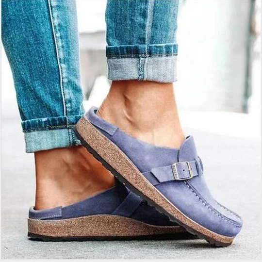 Lässige schlupfschuhe