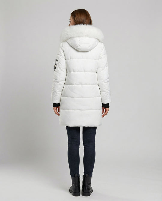 Winddichter Damen Puffermantel Warm