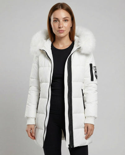Winddichter Damen Puffermantel Warm