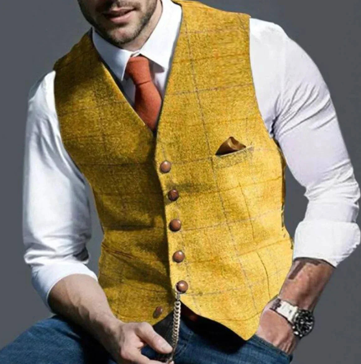 Elegantes Weste für Männer, Vielseitig & Modern