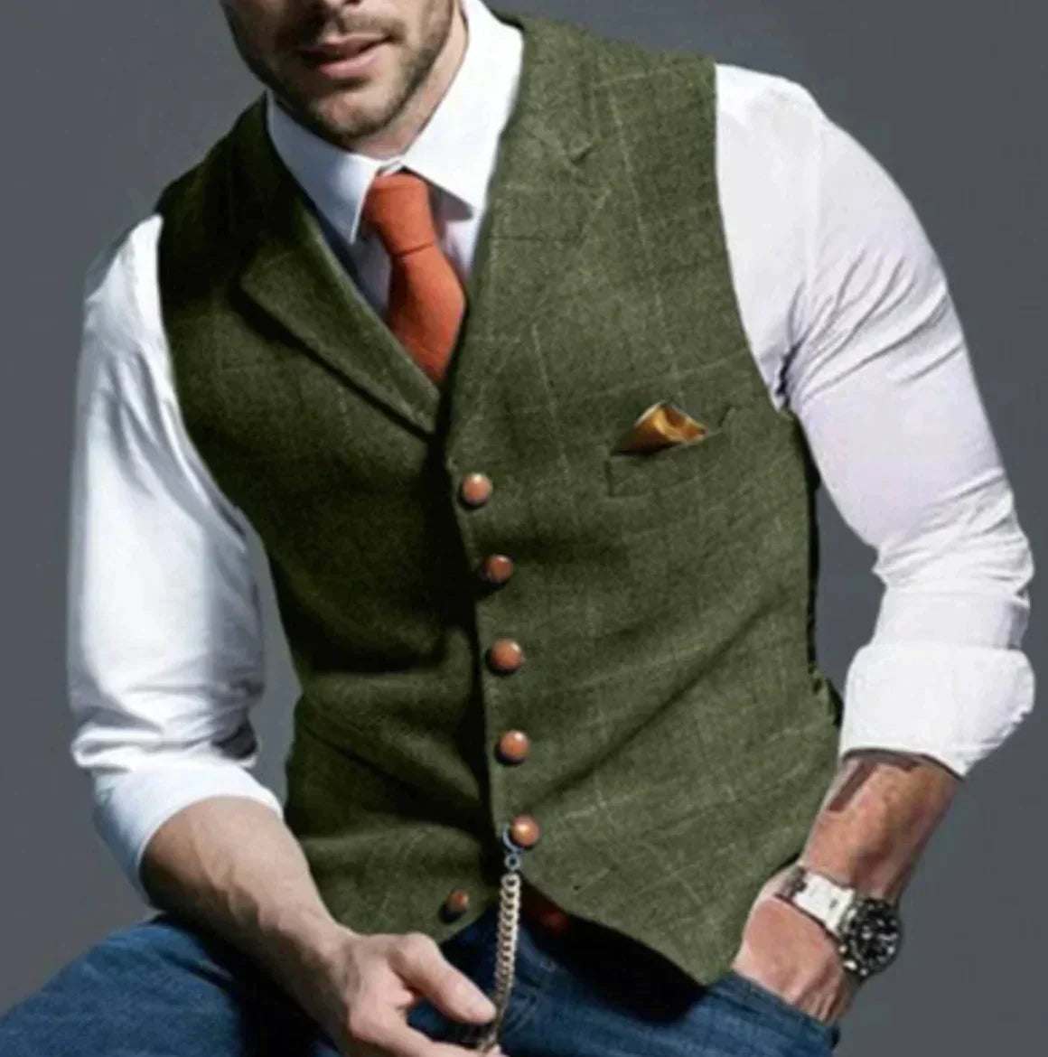 Elegantes Weste für Männer, Vielseitig & Modern