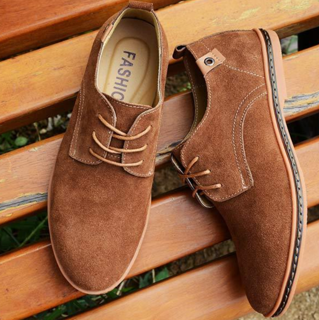Elegante Schuhe aus Wildleder für Männer