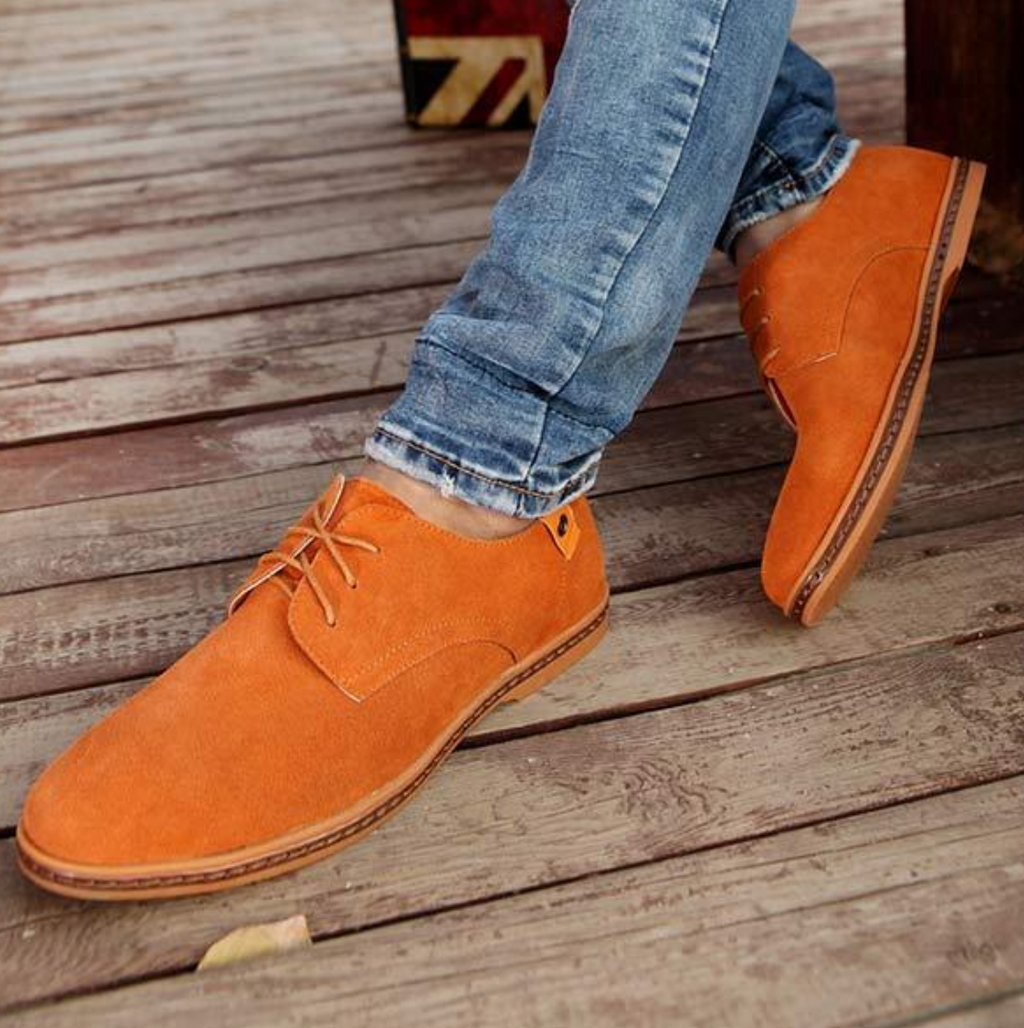 Elegante Schuhe aus Wildleder für Männer