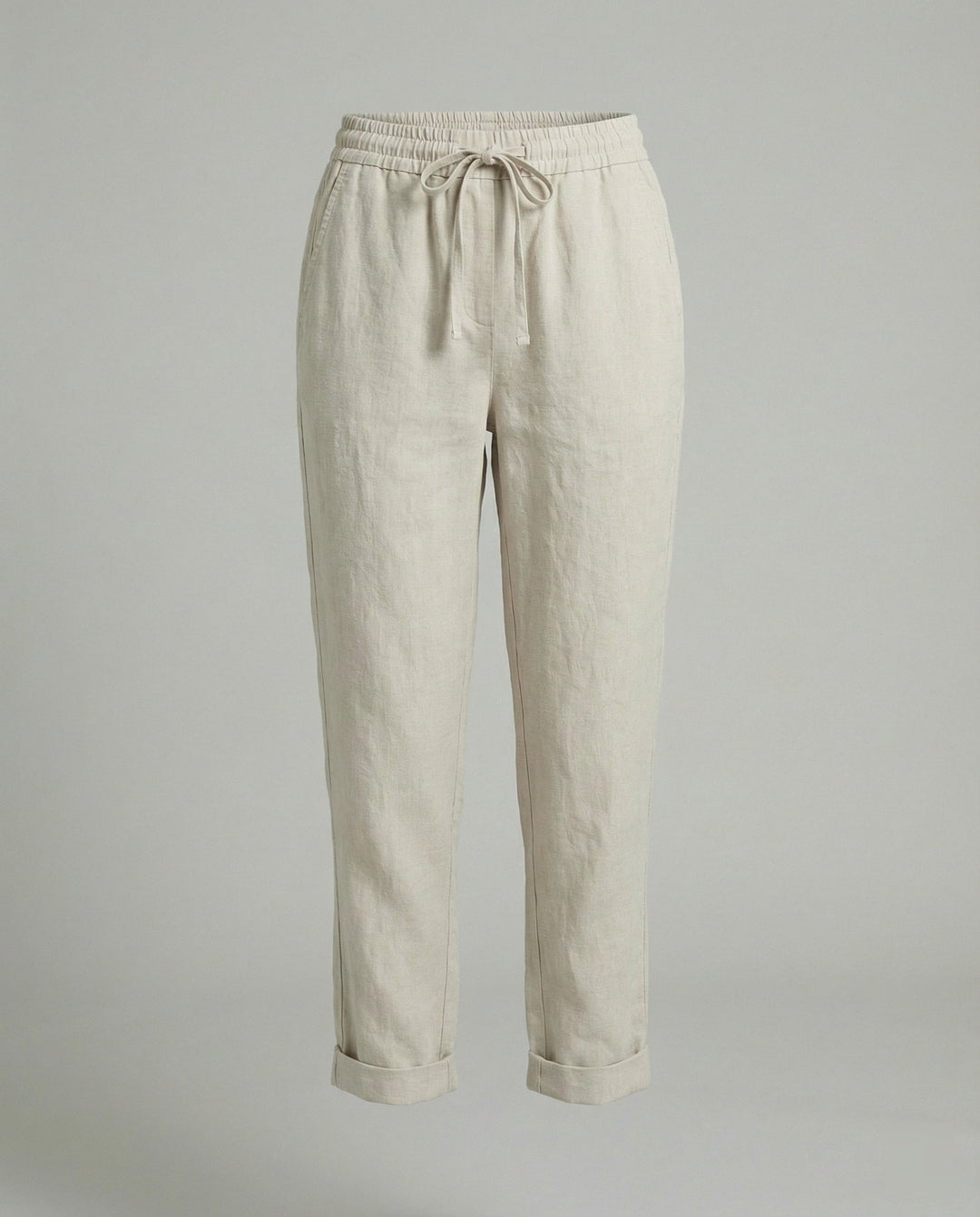 Lässige und Stylische Leinen Hose