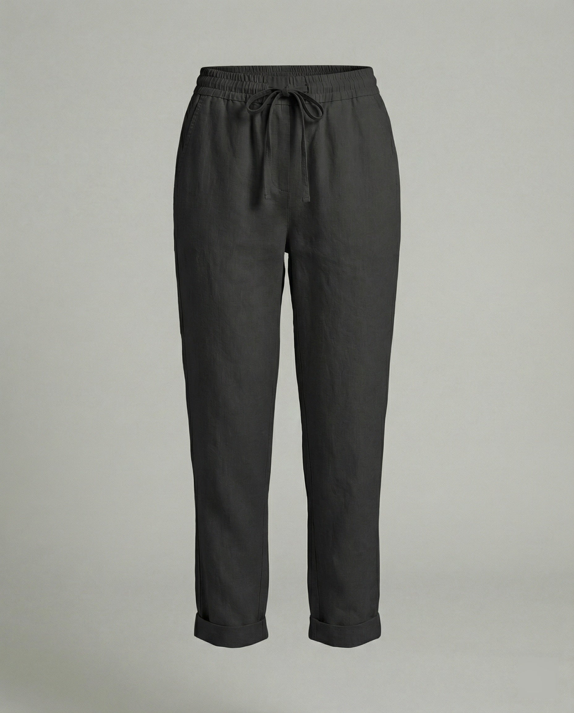 Lässige und Stylische Leinen Hose