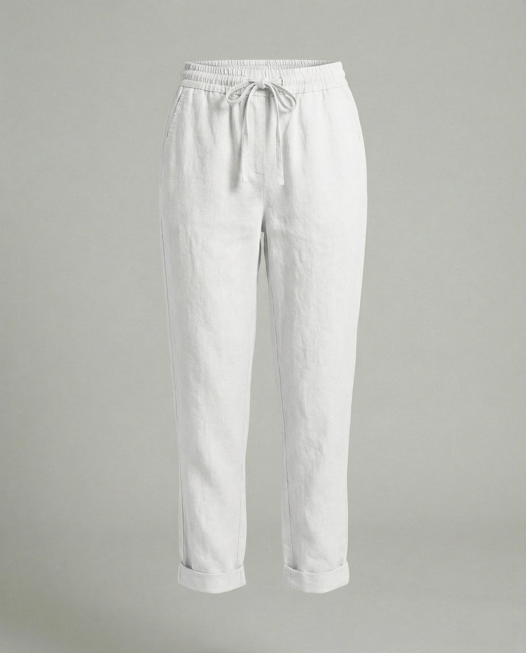 Lässige und Stylische Leinen Hose