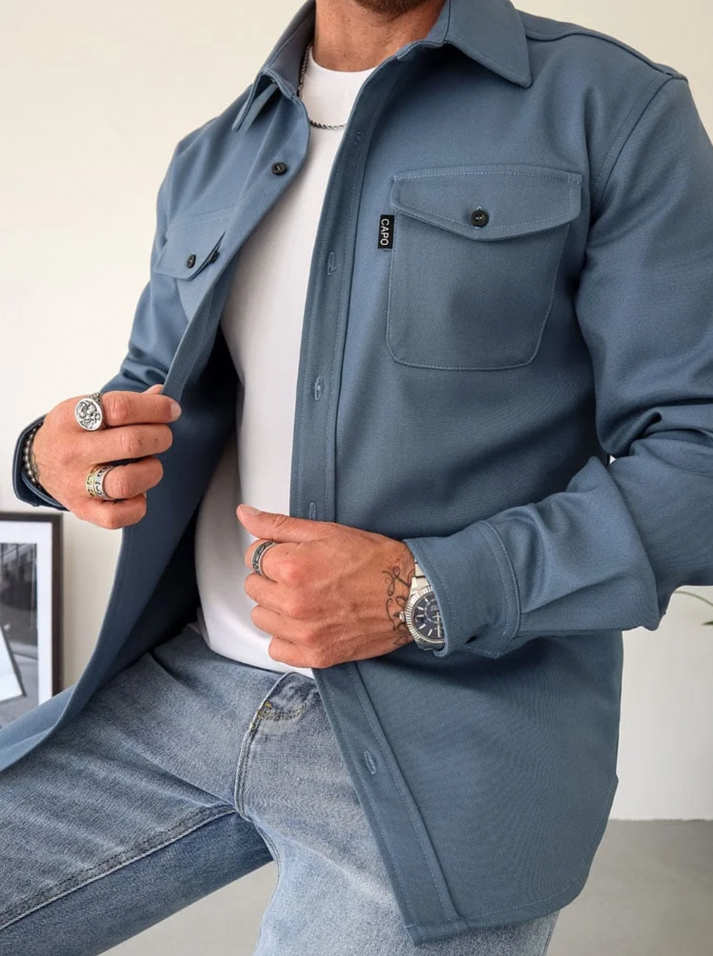 Stylische Herbstjacke für Herren