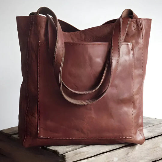 Handgemachte stilvolle tasche