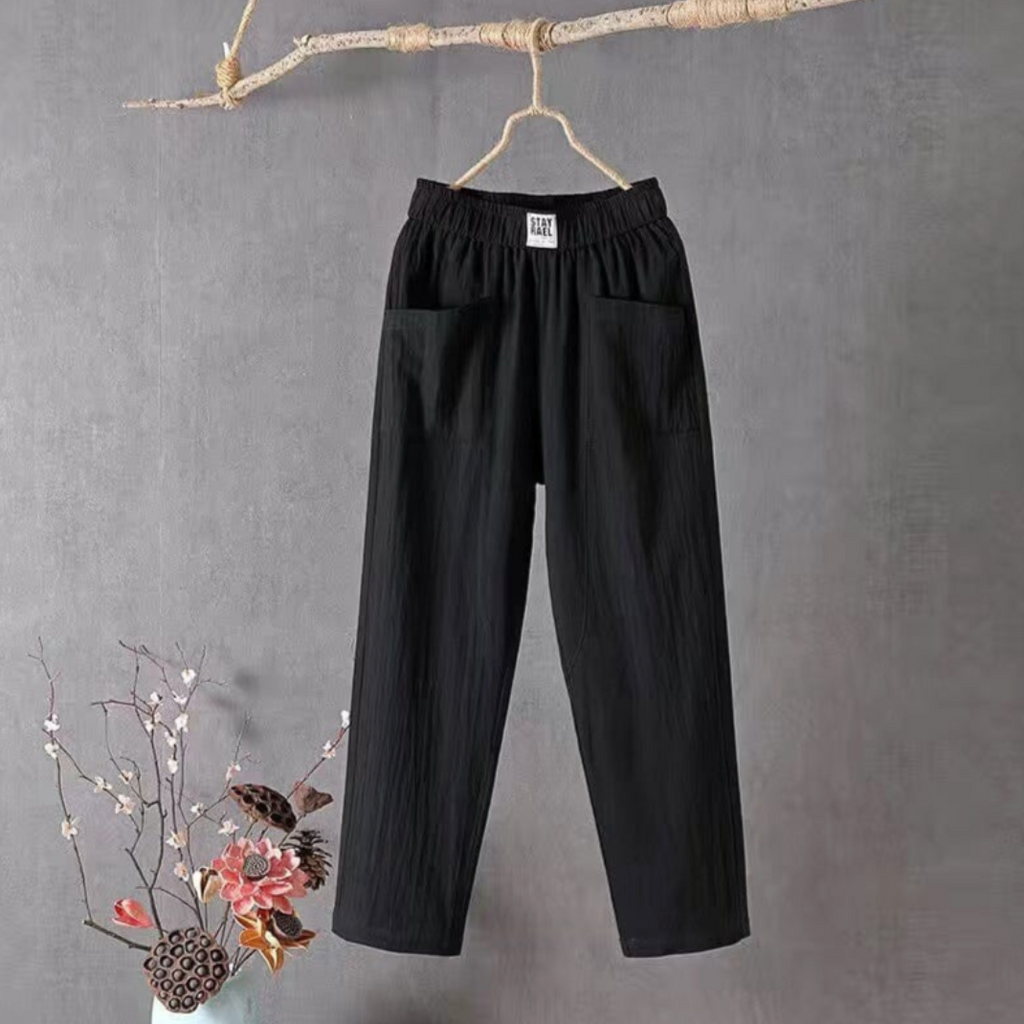 hose mit elastischem Bund