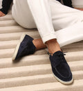 Luxuriöse Leder-Loafer zum Schnüren für Herren ShopNory