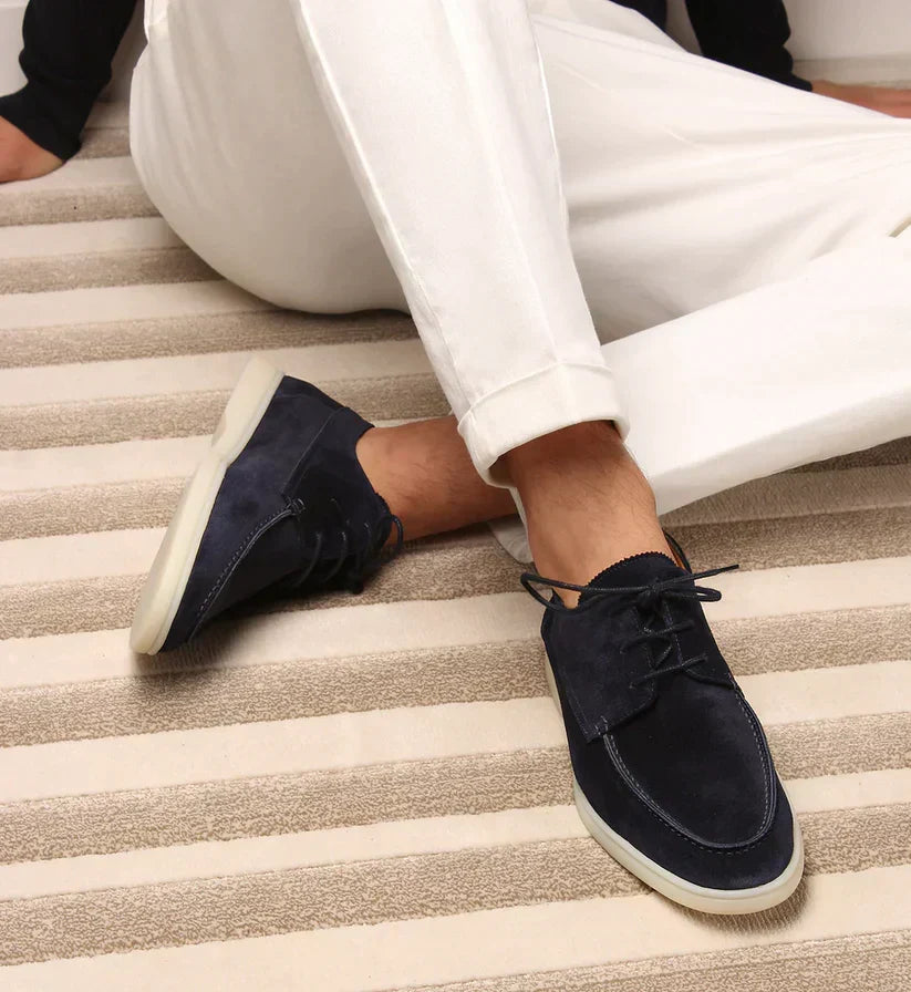 Luxuriöse Leder-Loafer zum Schnüren für Herren ShopNory