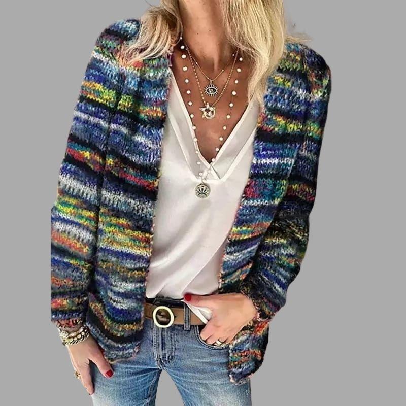 Wunderschöner, warmer Cardigan in tollen Farben