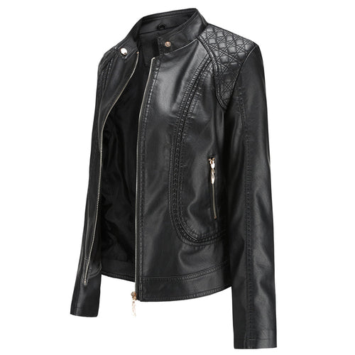 Stylische Lederjacke