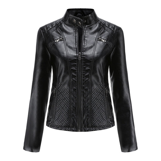 Schicke Lederjacke für Frauen