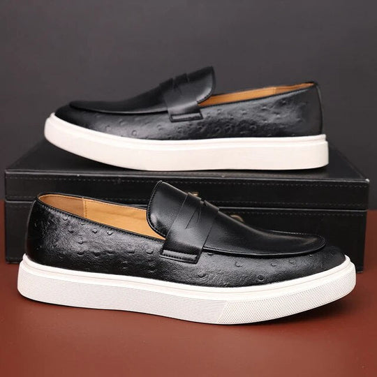 Lässiger, Flacher Herren-Loafer