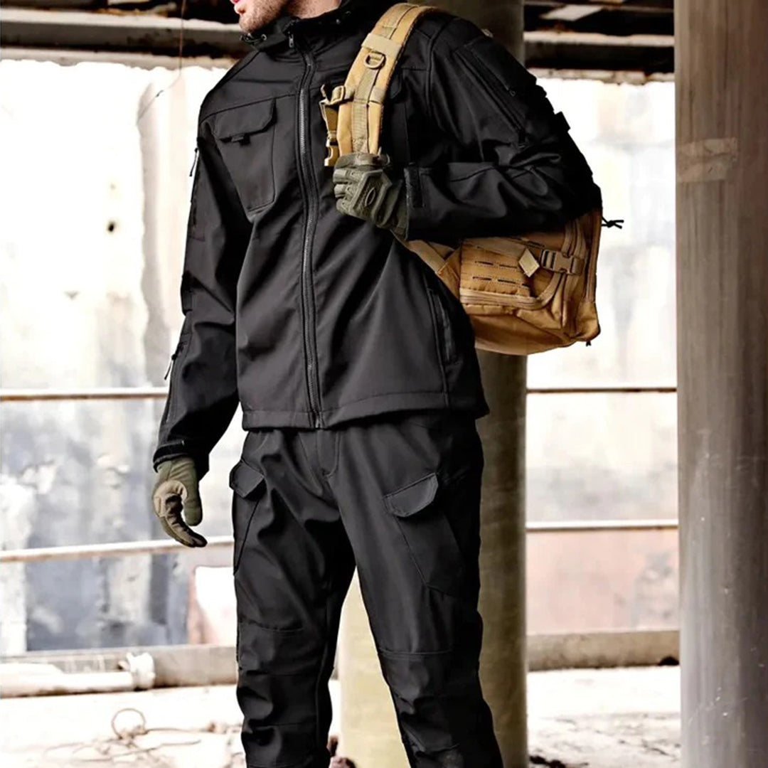 Shopnory | Kapuzenjacke und Cargo-Hosen-Set